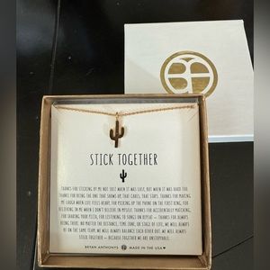 NEW Bryan Anthonys gold necklace